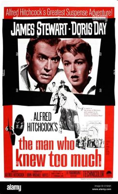 The Man Who Knew Too Much - A Cold War Thriller With Stunning Visuals and Suspenseful Performances!